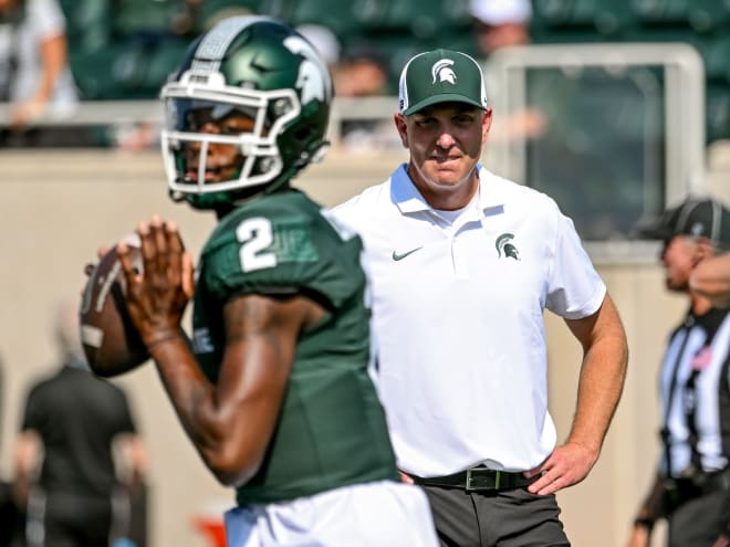 MSU OC Brian Lindgren frustrated at missed opportunities; offense is close