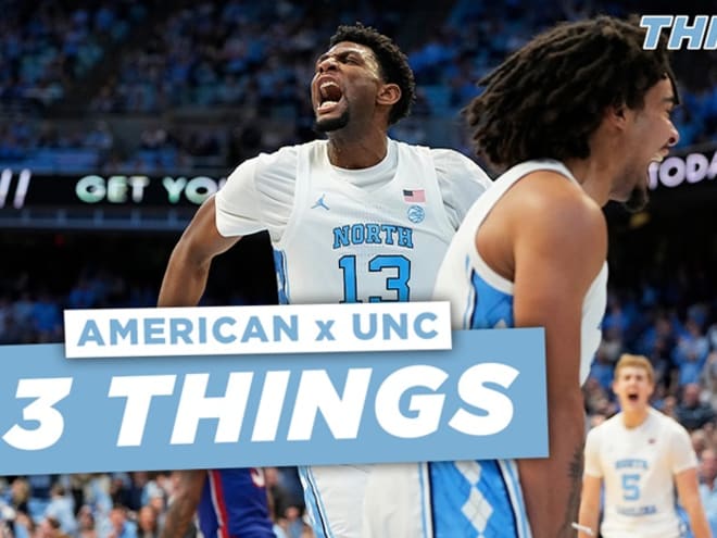 THI Podcast: 3 Things From UNC's 107-55 Win Over American