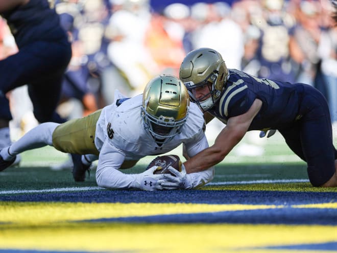 Notre Dame football passes easy Navy test by pouncing on mistakes