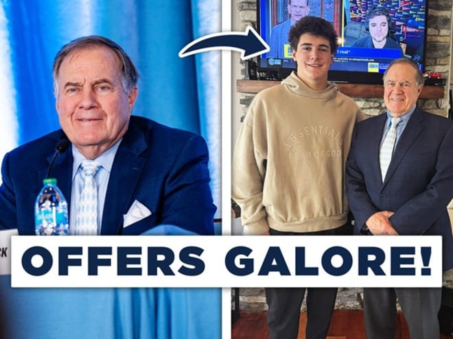 Daily Drop: Bill Belichick & UNC are Handing out a Ton of Offers