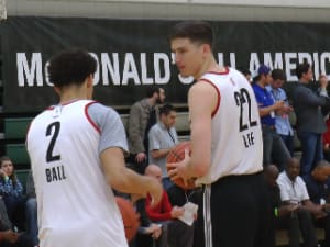 T.J. Leaf and Lonzo Ball excited to play on same team
