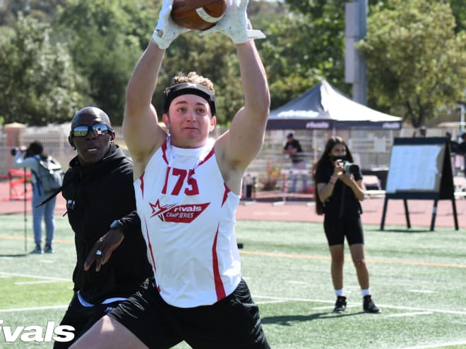 Tight-End Jack Endries talks Army offer and excels at Rivals Camp