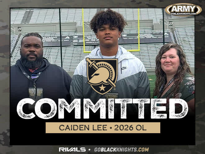 Big OL Caiden Lee says yes to the Army Black Knights