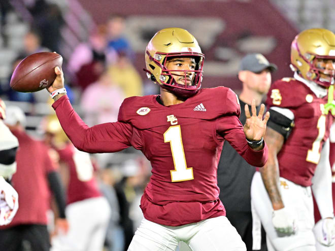 Boston College QB Thomas Castellanos expected to enter transfer portal