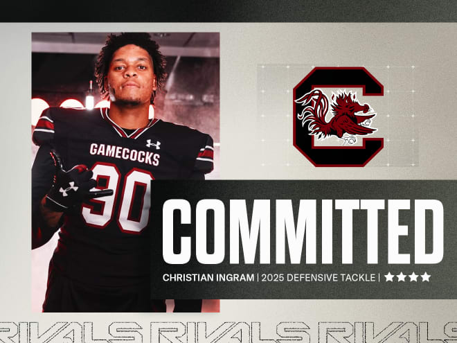 South Carolina lands a commitment from Rivals 4-star DL Christian Ingram