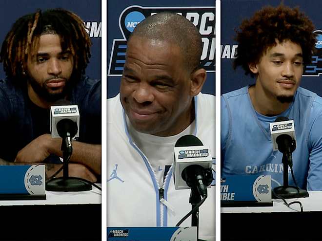 Hubert Davis, RJ Davis & Seth Trimble Pre-Ole Miss NCAAT Pressers