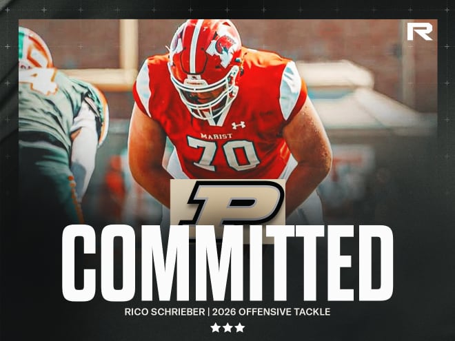 COMMIT ALERT: Purdue lands 2026 three-star OL Rico Schrieber