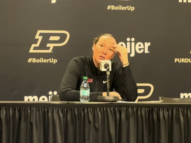 VIDEO: Katie Gearlds, Purdue players talk loss to Minnesota