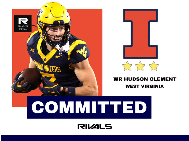 Portal Commit:  Transfer WR Hudson Clement picks Illinois