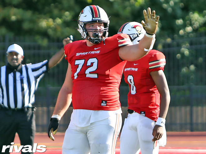 Nichols is labeled as the No. 15 OT and the No. 13 prospect in Georgia on Rivals.com.