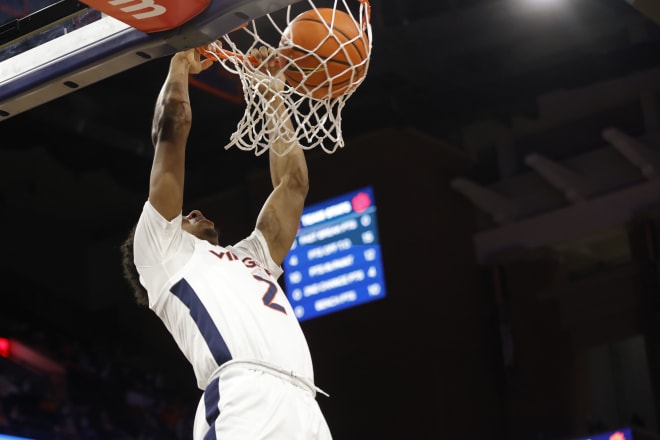 Reece Beekman had his best game in a UVa uniform against Clemson, finishing with a career-high 20 points on 7-of-10 shooting.