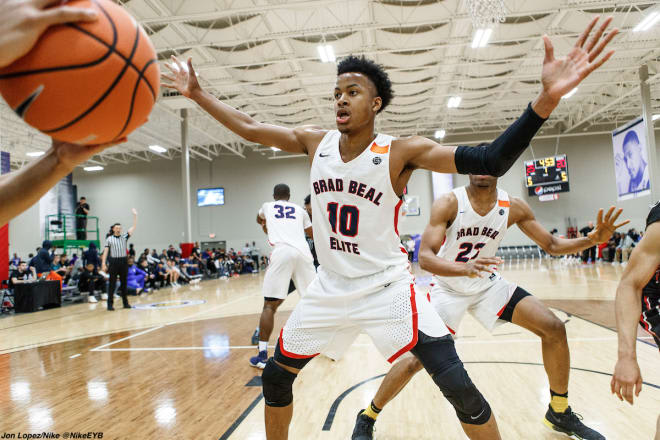 Montverde Academy Rivals150 standout Moses Moody. 