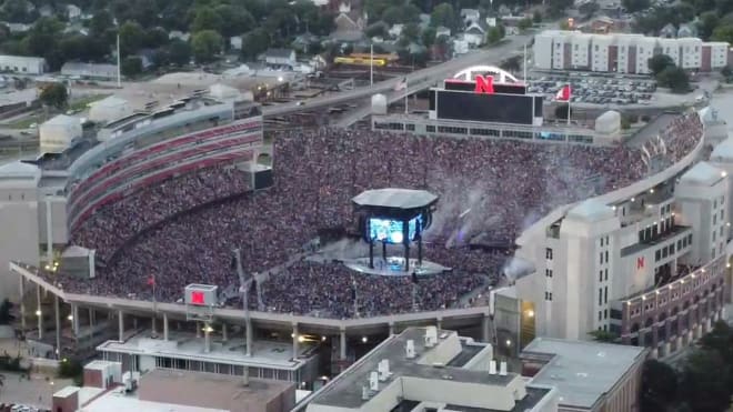 The Garth Brooks concern in Memorial Stadium in August offered beer sales throughout the venue. 