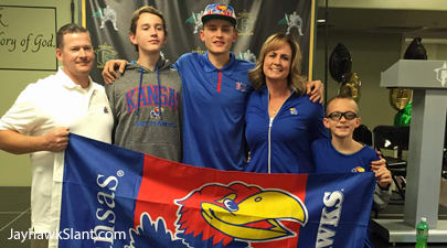 Mitch Lightfoot was on hand to see Kansas defeat Kentucky in overtime