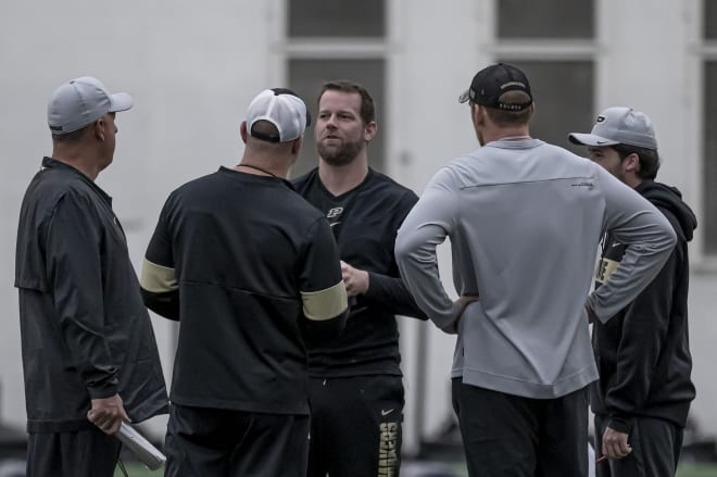 Coordinator/quarterbacks coach Brian Brohm is the highest paid offensive assistant.