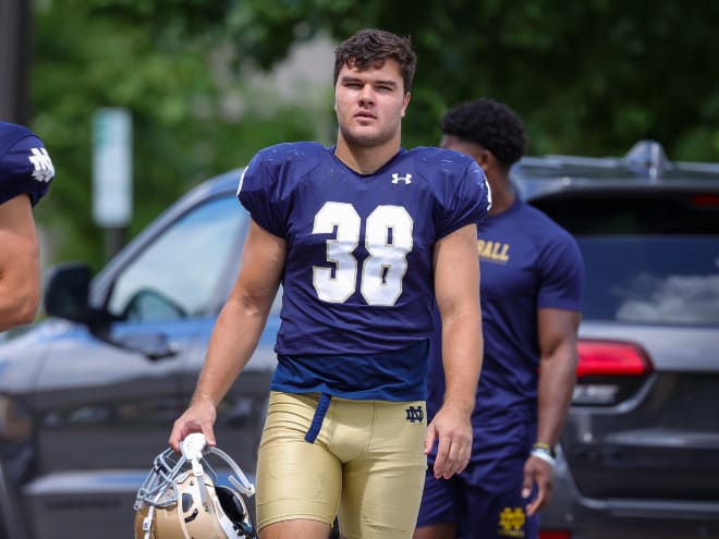 Sophomore tight end Davis Sherwood was upgraded from walk-on to scholarship player Tuesday.