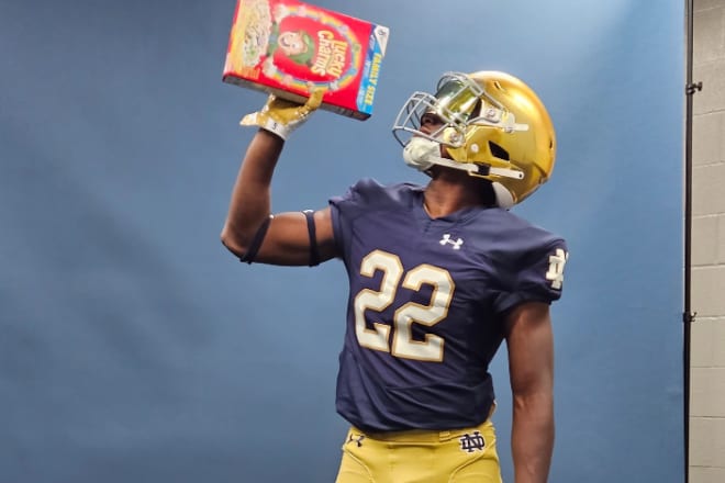  Notre Dame welcomed 2025 four-star running back target Daniel Anderson back to campus on Sunday. Anderson, previously unrated, picked up an offer at Irish Invasion in June. 