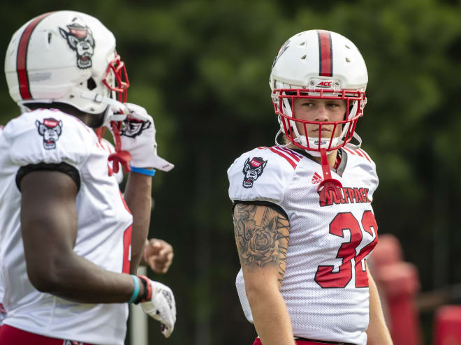 NC State Wolfpack football linebacker Drake Thomas