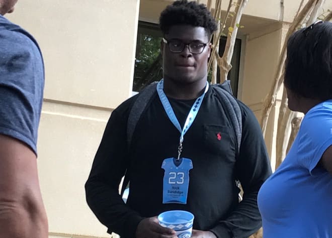 4-Star DT Rick Sandidge discusses his visit to UNC this past weekend and what's ahead in his recruitment.