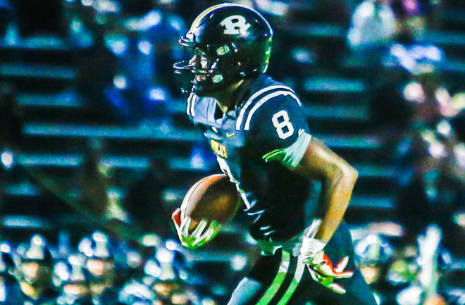 Virginia Tech commit Marcell Baylor had a pair of touchdown receptions in Radford's heart-stopping 28-27 victory over Three Rivers District rival Floyd County that kept them undefeated on the season at 8-0 overall