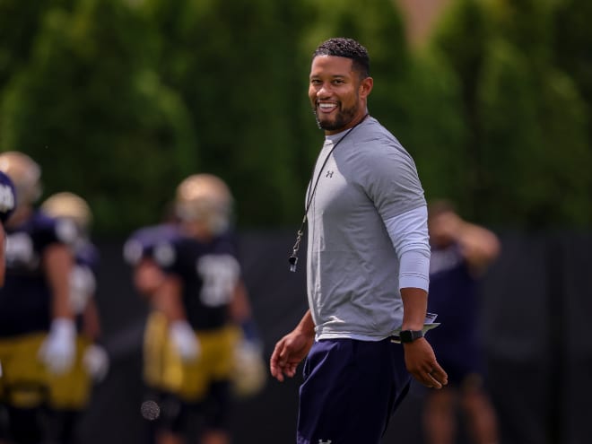 ESPN will be airing a SC Featured story about Notre Dame head coach Marcus Freeman on Sunday.