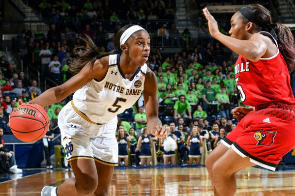 Freshman Jackie Young scored 16 points and grabbed seven rebounds in the win over No. 12 Louisville.