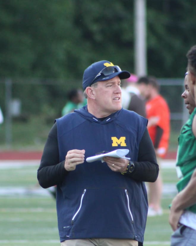 Former Michigan Wolverines football assistant Ed Warinner