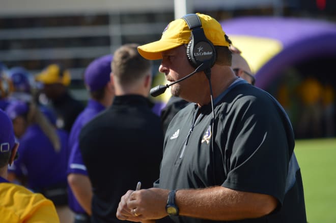 ECU defensive coordinator David Blackwell says Temple poses challenges for the Pirates.