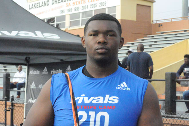 OL Jalen Rivers is excited about meeting new FSU offensive line coach Randy Clements.