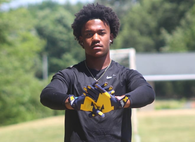 Ohio wide receiver Markus Allen is committed to Michigan Wolverines football recruiting, Jim Harbaugh.