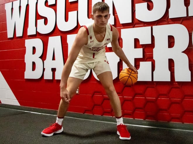 Three-star shooting guard Connor Essegian is commit No. 1 for Wisconsin in the 2022 class.