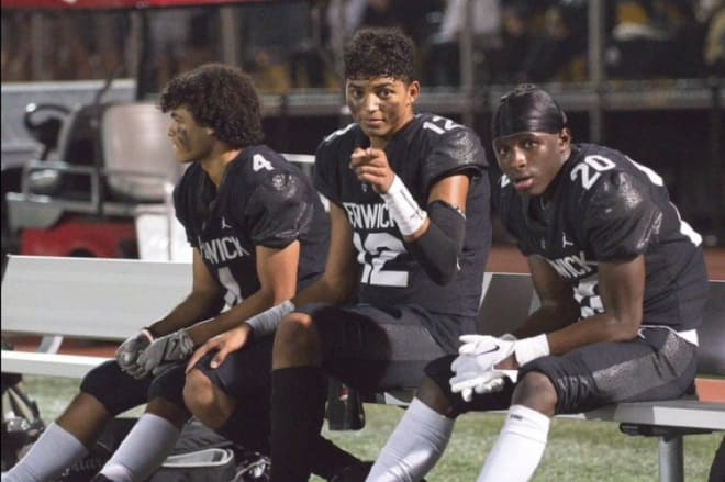 Fenwick quarterback Marek Hill took his first game day visit to Northwestern on Oct. 7 against Howard.