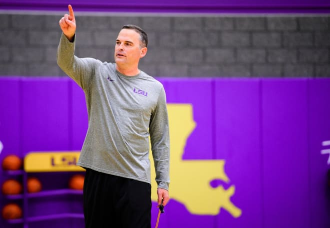 New LSU men's basketball coach Matt McMahon is nothing but full