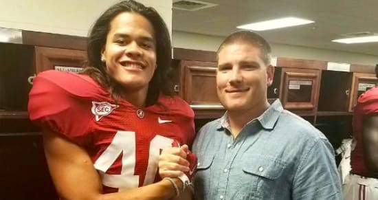Utah native Cameron Latu committed to Alabama earlier this month