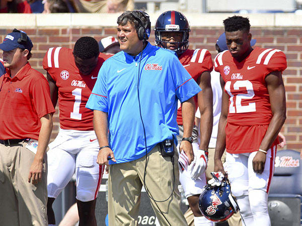 Ole Miss interim head coach has the Rebels off to a 2-0 start.
