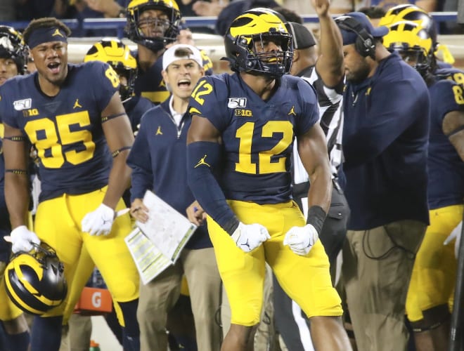 Michigan Wolverines football linebacker Josh Ross missed nine games last season due to an injury suffered against Wisconsin in the Big Ten opener. 