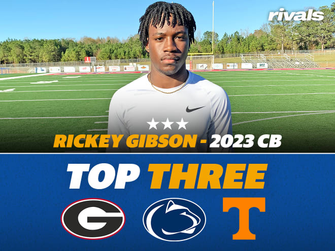 Alabama 2023 CB Rickey Gibson narrows offers down to a top-three
