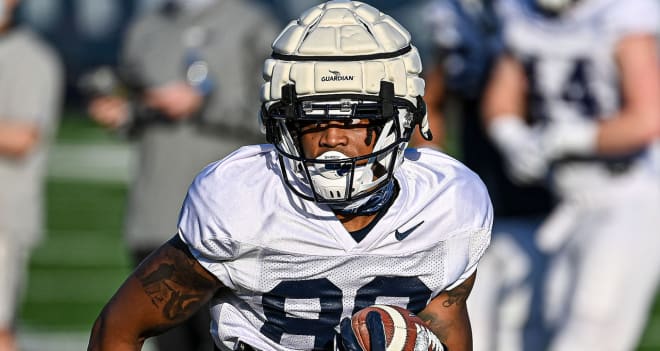 Malick Meiga is one of the young Nittany Lions looking to take strides this spring.
