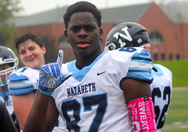 Chicago defensive end Daine Hanson holds five offers. 