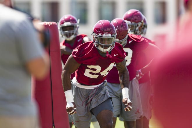 Alabama linebacker Terrell Lewis could serve as a pass-rushing specialist this season. Photo | Laura Chramer