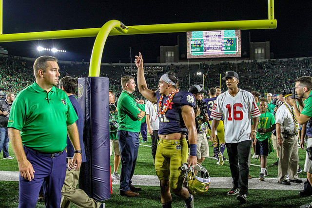 Former Notre Dame safety Alohi Gilman was recently taken in the 2020 NFL Draft.