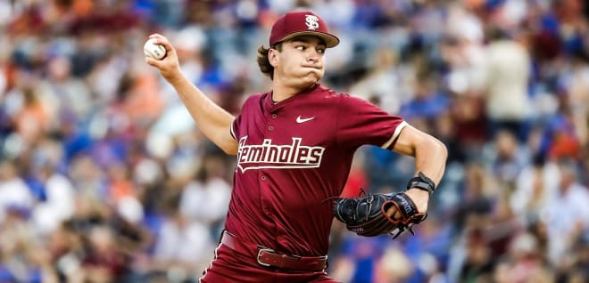 Freshman RHP John Abraham tossed 3.1 hitless innings vs. UF in Jacksonville.