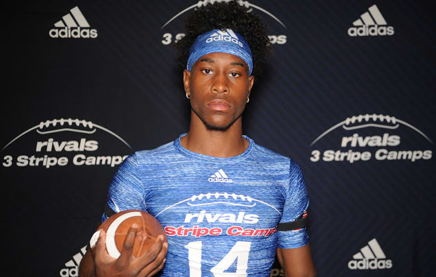 3-Star WR Jaylon Robinson was a big playmaker at the Dallas Rivals Camp on Sunday