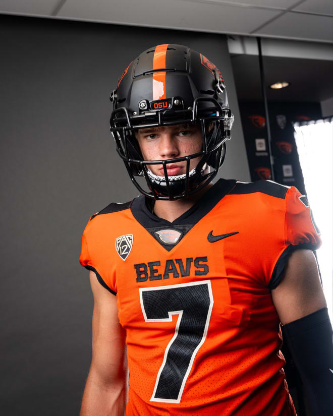 2025 QB Luke Haugo Talks About "outstanding" Experience Visiting Corvallis