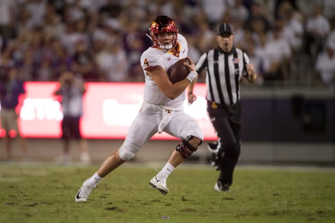 Zeb Noland with Iowa State in 2018