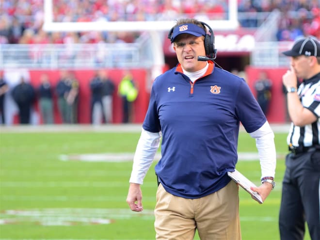 Is this the end of Gus? Is this man going to get $20-plus million to walk away from Auburn and do bad TV with Houston Nutt? Inquiring minds...