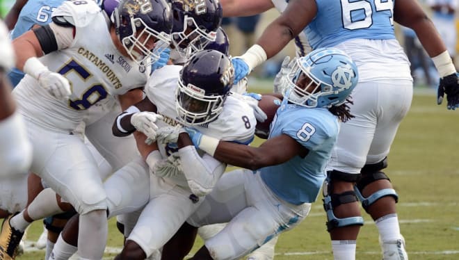 UNC routed Western last season by 55 points, but the 1-8 Tar Heels are taking the Catamounts seriously. 