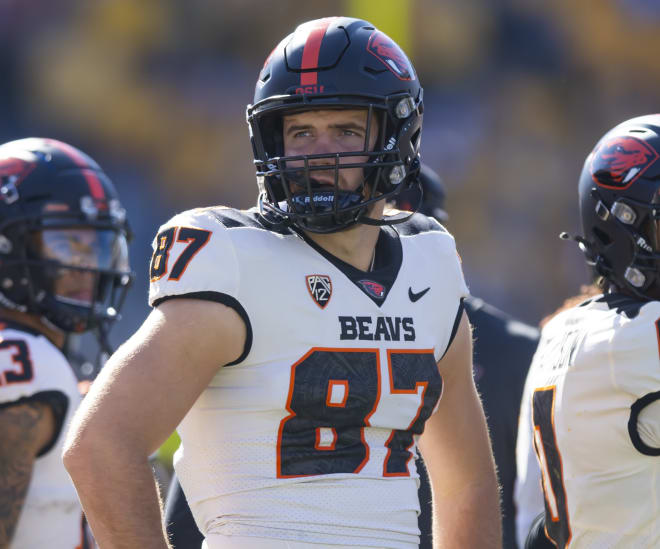 Former Oregon State tight end J.T. Byrne is joining Cal as a transfer.
