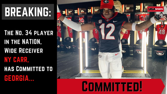 Ny Carr commits to UGA football for 2024 class