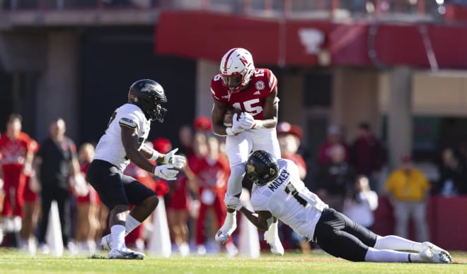 Nebraska wide receiver Zavier Betts